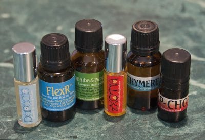 gaias pharmacopeia essential oil blends product sampling