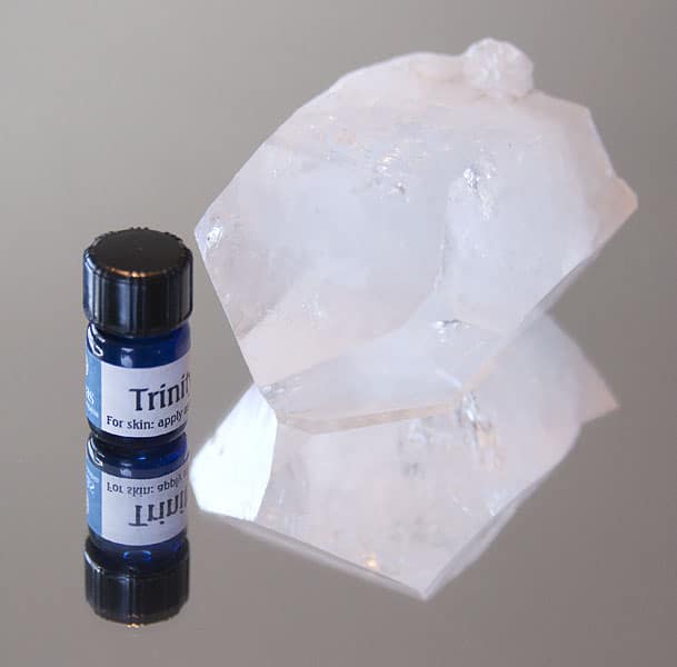 3ml bottle of Trinity™, a canker sore remedy with anti-herpes essential oils