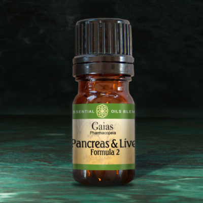 Gaias Pharmacopeia, Pancreas and Liver, Formula 2 5ml Bottle