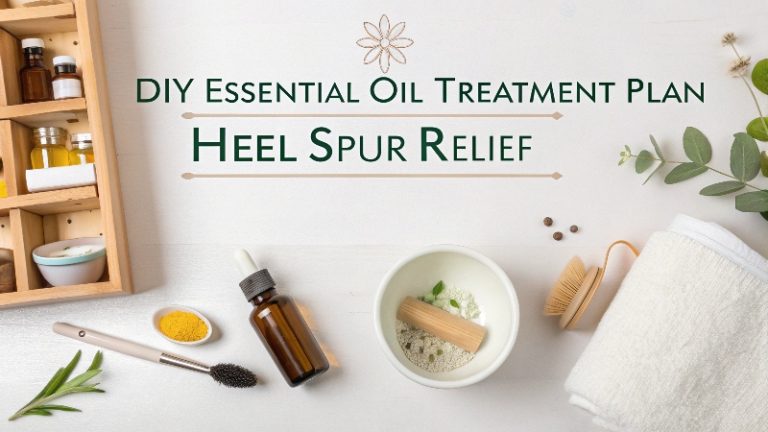 DIY essential oil treatment for heel spur relief